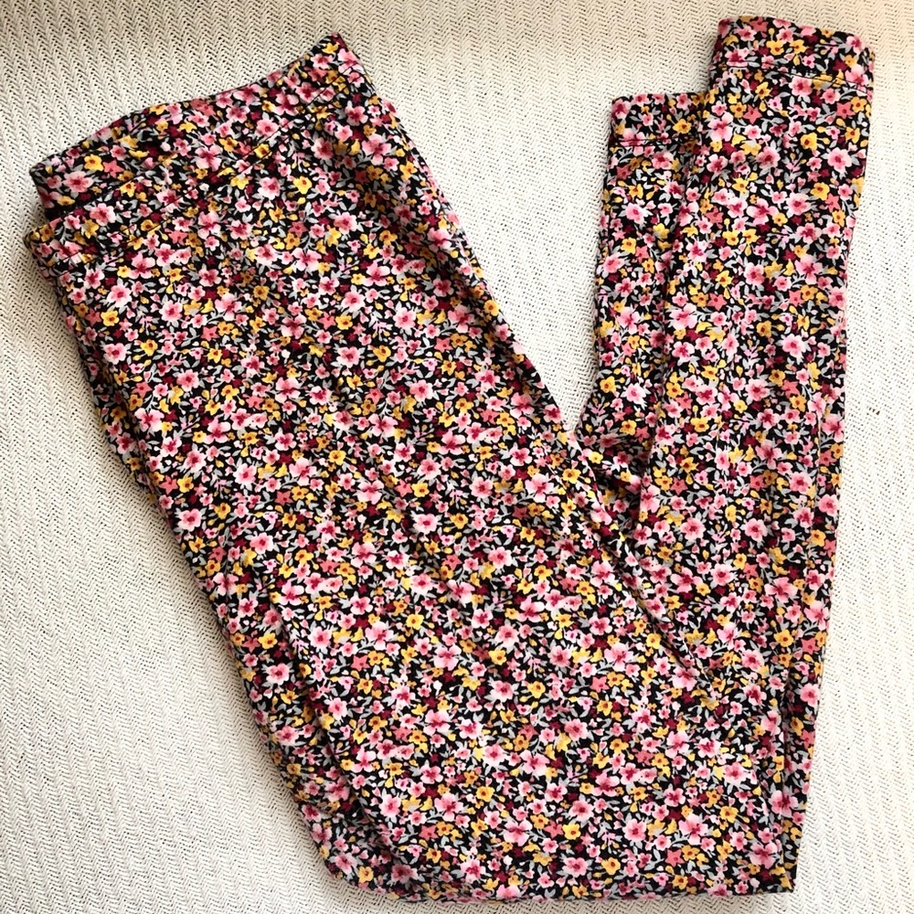 Old Navy High Waisted Floral Leggings